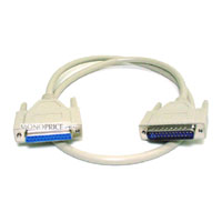 Product Image for 6ft DB25 M/F Molded Cable