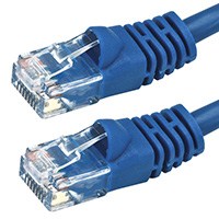 Product Image for 100FT 24AWG Cat6 550MHz UTP Ethernet Bare Copper Network Cable - Blue