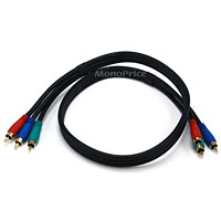 Product Image for   3Ft 3-RCA Component Video Cable (RG-59/u)