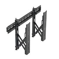 Monoprice Commercial Series Menu Video Wall TV Wall Mount Bracket with Push-to-Pop-Out - TVs up to 70in, Max Weight 99 lbs., Extension of 2.7in to 8.5in, VESA Patterns Up to 600x400, Security Brackets