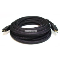 Product Image for    HDMI to HDMI CL2 Rated (For In-Wall Installation) Cable (24AWG) w/ net jacket -10ft (Gold Plated Connectors)
