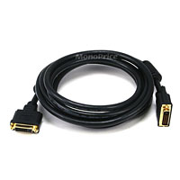 Product Image for 10ft 28AWG Dual Link DVI-D M/F Extension Cable - Black 