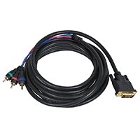 Product Image for 12ft DVI-I to 3 RCA Component Video Cable (DVI-I - 3-RCA) 