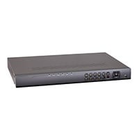 Monoprice 8 Channel 4K NVR, Quad-core, Supports Live View, Storage, and Playback, up to 8MP, 8 PoE, H.265+ Zip+