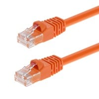 Product Image for 2FT 24AWG Cat6 550MHz UTP Ethernet Bare Copper Network Cable - Orange