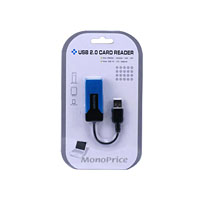 Product Image for 10 in 1 mini USB 2.0 Card Reader (SD/MS/micro SD) 