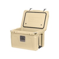 Pure Outdoor by Monoprice Emperor 50 Rotomolded Portable Cooler 13.2 Gal, Tan