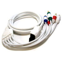 Product Image for 6FT Audio Video ED Component Cable for Wii - White