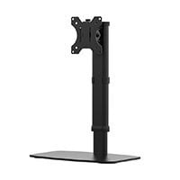 Workstream by Monoprice Easy Height-Adjustable Free Standing Single Monitor Desk Mount for Monitors Up To 27in
