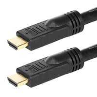 Product Image for 6ft 24AWG CL2 Silver Plated High Speed HDMI� Cable - Black 