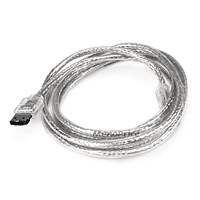 Product Image for 6ft SATA External Round Cable - eSATA to eSATA (Type I to Type I) - Silver 