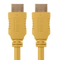 Product Image for 3ft 28AWG High Speed HDMI� Cable w/Ferrite Cores - Yellow 