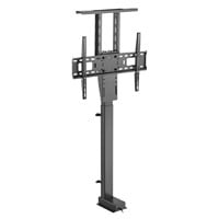 Monoprice Commercial Series Motorized TV Lift Stand for TVs between 37in to 65in, Max Weight 110lbs, VESA Capability up to 600x400, Fits Flat or Curved Screens
