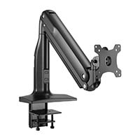 Workstream by Monoprice Heavy-Duty Single-Monitor Full-Motion Adjustable Gas-Spring Desk Mount for 32~49in Monitors