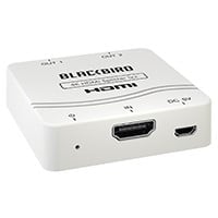 Monoprice Blackbird 4K 1x2 HDMI Splitter, 4K@30Hz