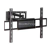 Product Image for Adjustable Tilting/Swiveling TV Wall Mount Bracket for LCD LED Plasma Corner Friendly (Max 110Lbs, 32~50inch) - BLACK