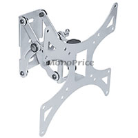 Product Image for  Adjustable Tilt & Swivel Wall Mount Bracket for LCD LED (Max 66Lbs, 10~30inch)- SILVER