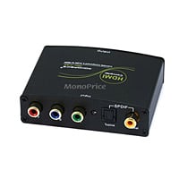 Product Image for Component (YPbPr) & S/PDIF Digital Coax/Optical Toslink Audio to HDMI Converter
