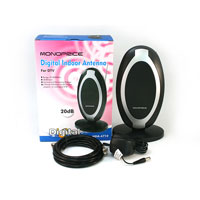 Product Image for Indoor HDTV Antenna with One Rod - Black Color