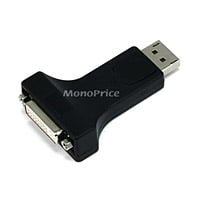 DP (Display Port) Male to DVI-D Female Adapter (sez $13.65 as of right now)