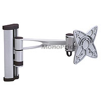 Product Image for 2 Way Adjustable Tilting Wall Mount Bracket for LCD LED (Max 33Lbs, 13~23inch) - Silver