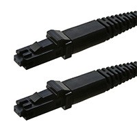 Product Image for Fiber Optic Cable, MTRJ (Female)/MTRJ (Female), Single Mode, Duplex - 2 meter - Yellow