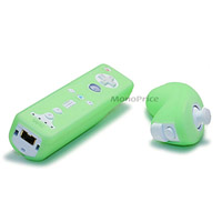 Product Image for Silicone Skin for Wii Remote Control and Nunchuk - Green