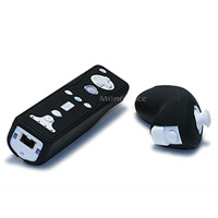 Product Image for Silicone Skin for Wii Remote Control and Nunchuk - Black