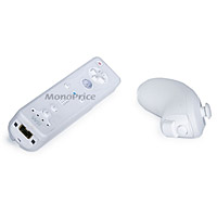 Product Image for Silicone Skin for Wii Remote Control and Nunchuk - White
