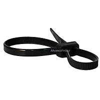 Product Image for Double Head Cable tie 8 7/8 inch 50LBS, 100pcs/Pack - Black