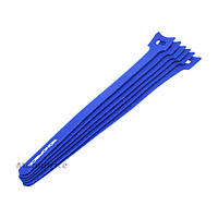 Product Image for Hook & Loop Fastening Cable Ties 9inch, 10pcs/Pack - Blue