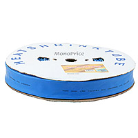 Product Image for Heat shrink tubing, 30mm width, 100ft/roll - Blue