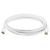 Product Image for 15ft 28AWG DisplayPort Cable - White