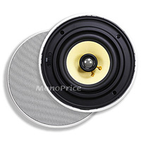 Product Image for 6-1/2 Inches Easy-Install In-Ceiling Speaker (Pair) - 40W Nominal, 80W Max