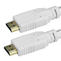 Product Image for 25ft 24AWG CL2 Standard HDMI� Cable With Ethernet - White