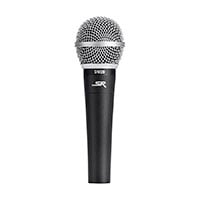 Stage Right by Monoprice DM20 Dynamic Unidirectional Handheld Vocal Microphone with Carrying Bag and Mic Clip