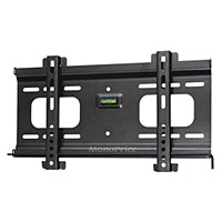 Product Image for Ultra-Slim Low Profile Wall Mount Bracket for LCD LED Plasma (Max 165Lbs, 23~37inch) - BLACK (No Logo)