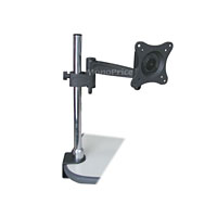 Product Image for Adjustable Tilting Desk Mount Bracket for LCD LED (Max 33Lbs, 10~23inch) - Black