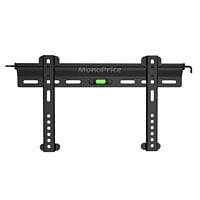 Monoprice SlimSelect Series Low Profile Fixed TV Wall Mount Bracket For LED TVs 32in to 55in, Max Weight 99 lbs., VESA Patterns up to 400x200, Security Brackets