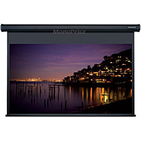 Product Image for Motorized Projection Screen (Somfy Motor) w/ RF Remote - Matte White Fabric (92 inch, 16:9)