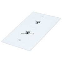 Product Image for Wall Plate Jacks 6P6C Double - Flush Type