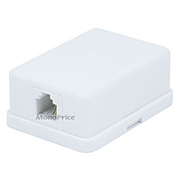 Product Image for Surface Mount 6P2C - 1 port (Compact Style)