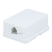 Product Image for Surface Mount 6P6C - 1 port (Compact Style)