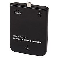 Product Image for Mini USB Backup Battery Pack for Smart Phones, Cell Phones and Cameras (2800mAh) � Black