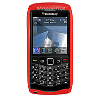 Product Image for Polished Finish TPU Case for Blackberry "Pearl" 9100 - Red