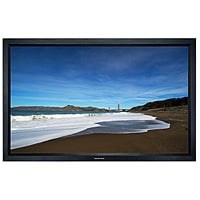 Monoprice 150in HD White Fabric Fixed Frame Projection Screen 16:9