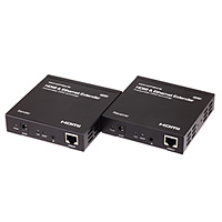 Product Image for HDMI� + Ethernet and IR Extender Using Cat5e or CAT6 Cable - Extend Upto 328ft