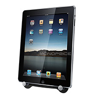 Product Image for Compact Foldable Desktop Stand for all 9.7-inch iPad® - Black