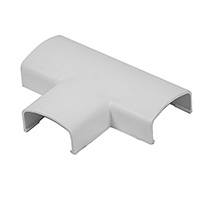 Product Image for T Extension Cover for Cable Management - White