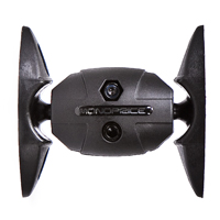 Product Image for Tilting/360 Degree Swiveling Speaker Wall Mounting Bracket - Black (Max 4LBS) - Set of 2